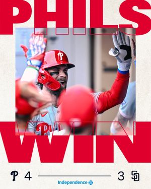 Image post by @Phillies on Twitter