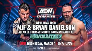 Image post by @AEW on Twitter