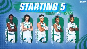 Image post by @GreenWaveMBB on Twitter