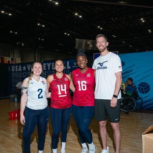 Image post by @mizunovolleyballusa on Instagram