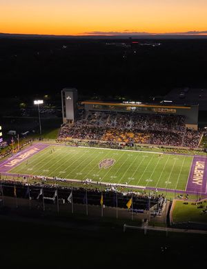 Video post by @ualbanyfootball on Instagram