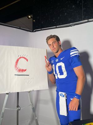 Image post by @BYUfootball on Twitter