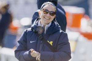 Image post by @UMichWLAX on Twitter