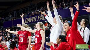 Image post by @IndianaWBB on Twitter