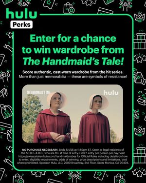 Image post by @hulu on Twitter/X