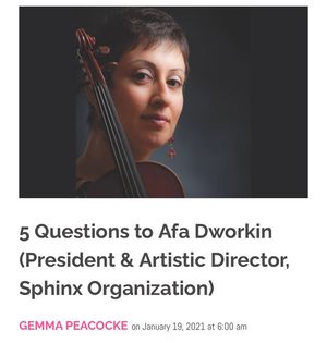 Image post by @americancomposersforum on Instagram