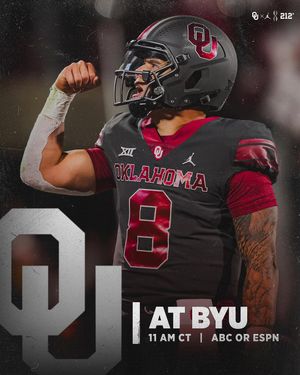 Image post by @ou_football on Instagram