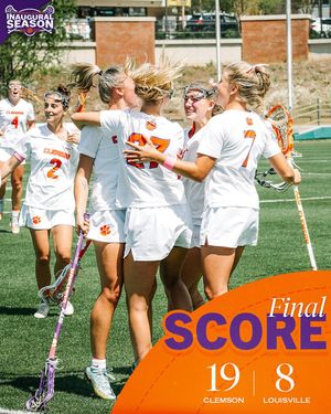 Image post by @clemsonwlax on Instagram