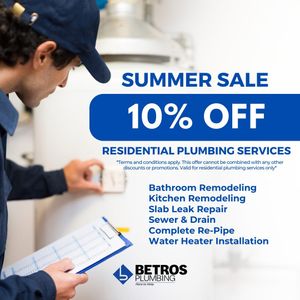 Image post by @betrosplumbing on Facebook