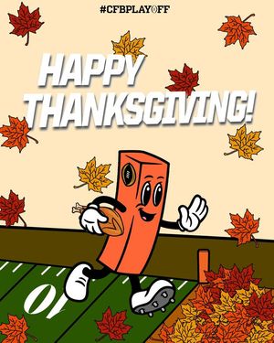 Image post by @CollegeFootballPlayoff on Facebook