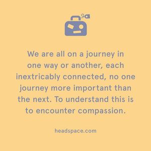 Image post by @headspace on Instagram