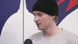 Video post by @Capitals on Facebook