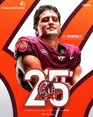 Image post by @hokiesfb on Instagram