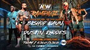 Image post by @AEW on Twitter