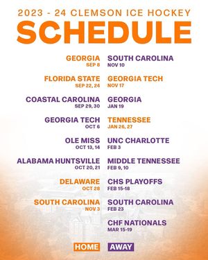Image post by @clemsonicehockey on Instagram
