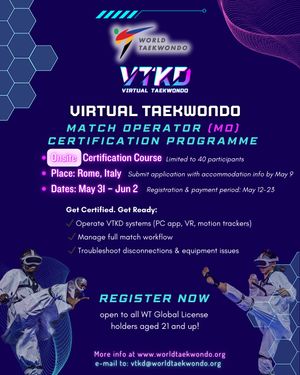 Image post by @worldtaekwondo on Instagram
