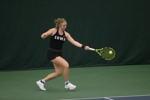Image post by @iowa_tennis on Twitter