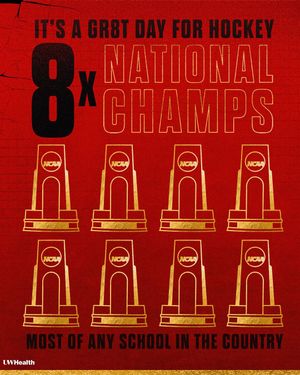 Image post by @badgerwhockey on Instagram