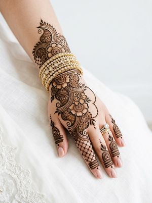 Image post by @mehndi_design4u on Instagram