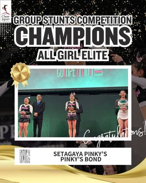 Image post by @cheer_japan on Instagram