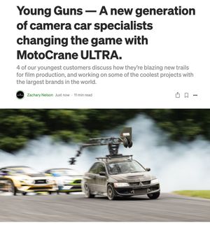 Image post by @motocrane_team on Instagram