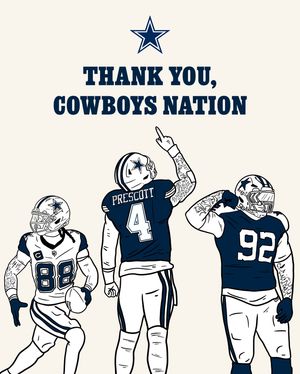 Image post by @dallascowboys on Instagram