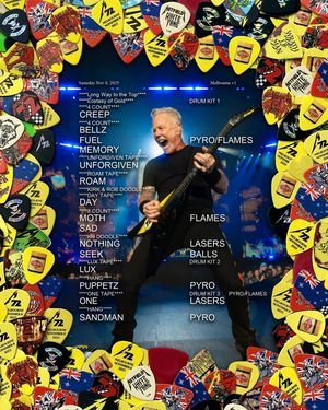 Image post by @metallica on Instagram