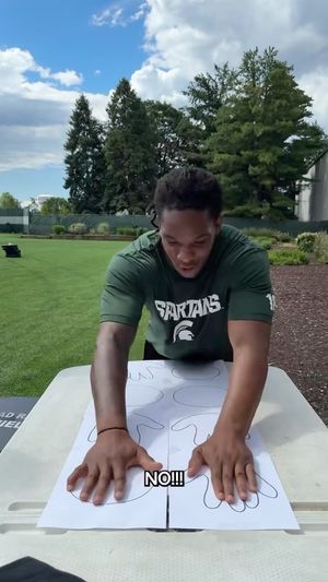 Video post by @michiganstatefootball on Facebook