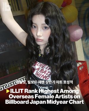 Image post by @billboard_korea on Instagram