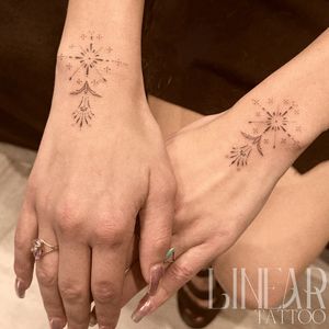 Image post by @christina.lineartattoo on Instagram