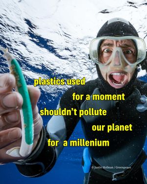 Image post by @greenpeace on Instagram