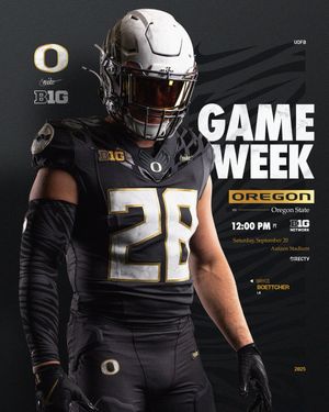 Image post by @oregonfootball on Twitter