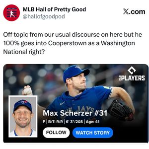 Image post by @mlbhallofgood on Instagram