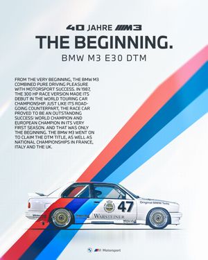 Image post by @bmwmmotorsport on Instagram
