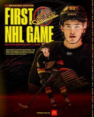 Image post by @canucks on Instagram