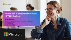 Video post by @microsoftedu on YouTube