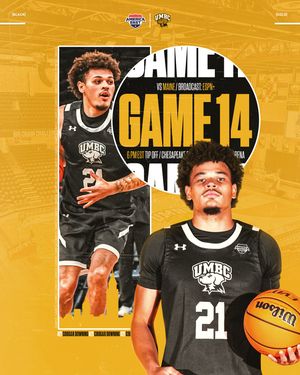 Image post by @umbcbasketball on Instagram