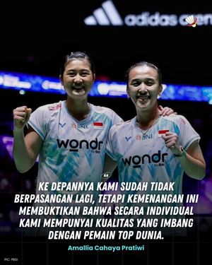 Image post by @bolalobbadminton on Instagram