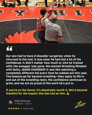 Image post by @wrestlingmindset on Instagram