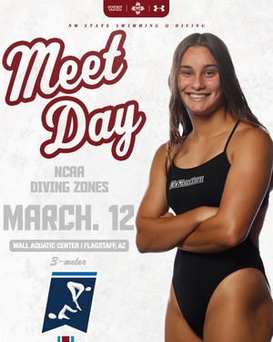 Image post by @nmstateswimdive on Instagram
