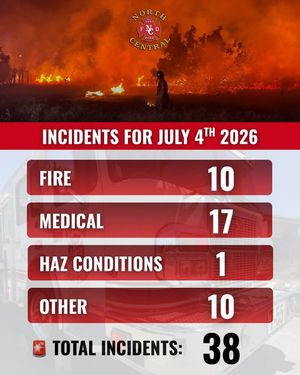 Image post by @KermanFire on Facebook