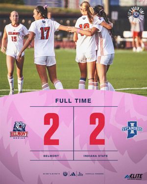 Image post by @BelmontWSoccer on Twitter