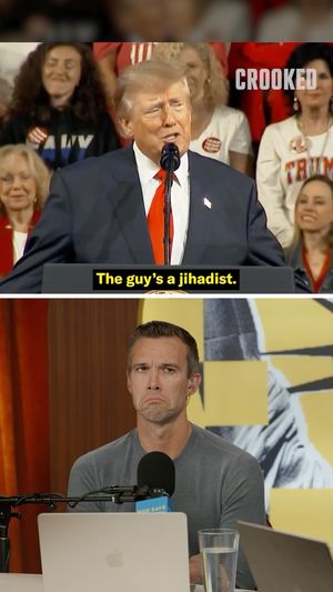 Image post by @podsaveamerica on Instagram