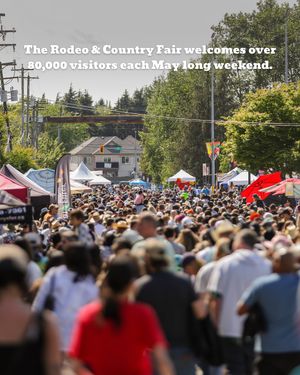 Image post by @cloverdalerodeo on Instagram