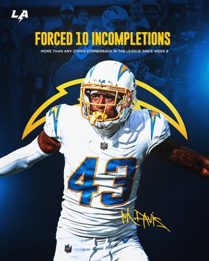 Image post by @chargers on Instagram