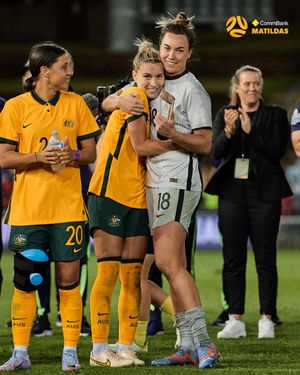 Image post by @TheMatildas on Twitter