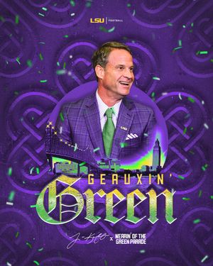 Image post by @LSUfootball on Twitter