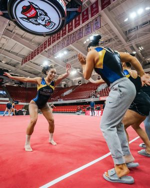 Image post by @wvugymnastics on Instagram