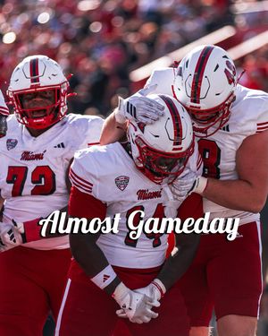 Image post by @miamiohfootball on Instagram