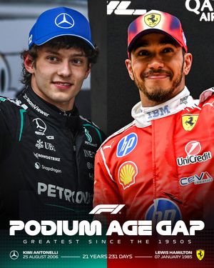 Image post by @f1 on Instagram